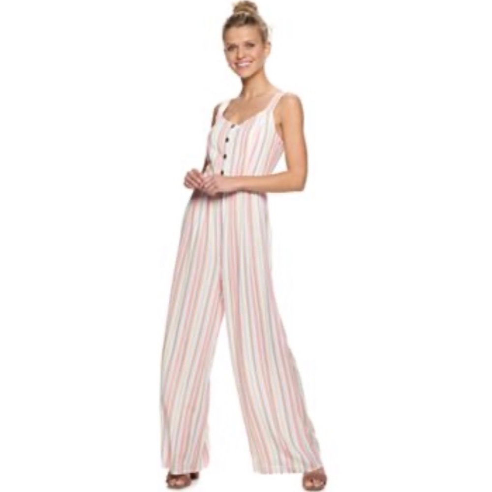 Striped Jumpsuit
